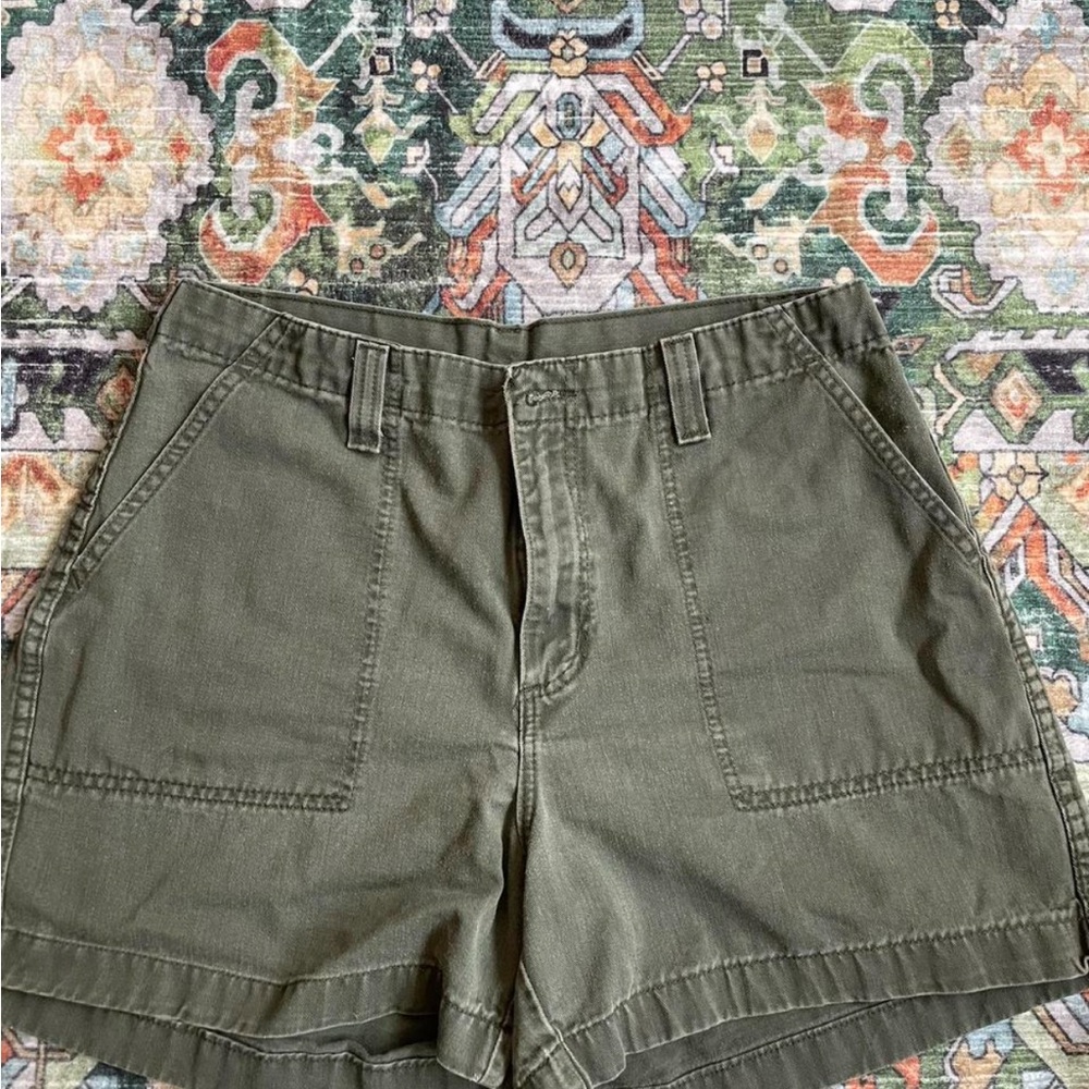 Faded Glory Green Cargo Shorts